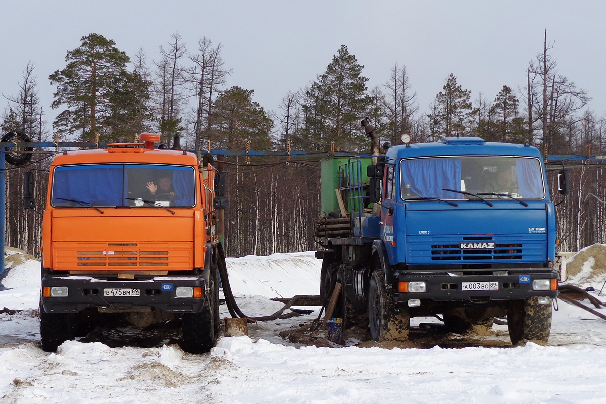 Ямало-Ненецкий автоном.округ, № В 475 ВМ 89 — КамАЗ-43118-15 [43118R]; Ямало-Ненецкий автоном.округ, № 560242 — КамАЗ-43118-15 [43118R]; Ямало-Ненецкий автоном.округ — Разные фотографии (Автомобили)