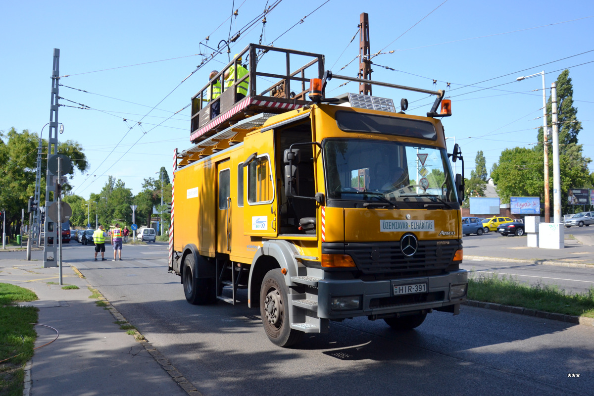 Венгрия, № HIR-391 — Mercedes-Benz Atego (общ.м)