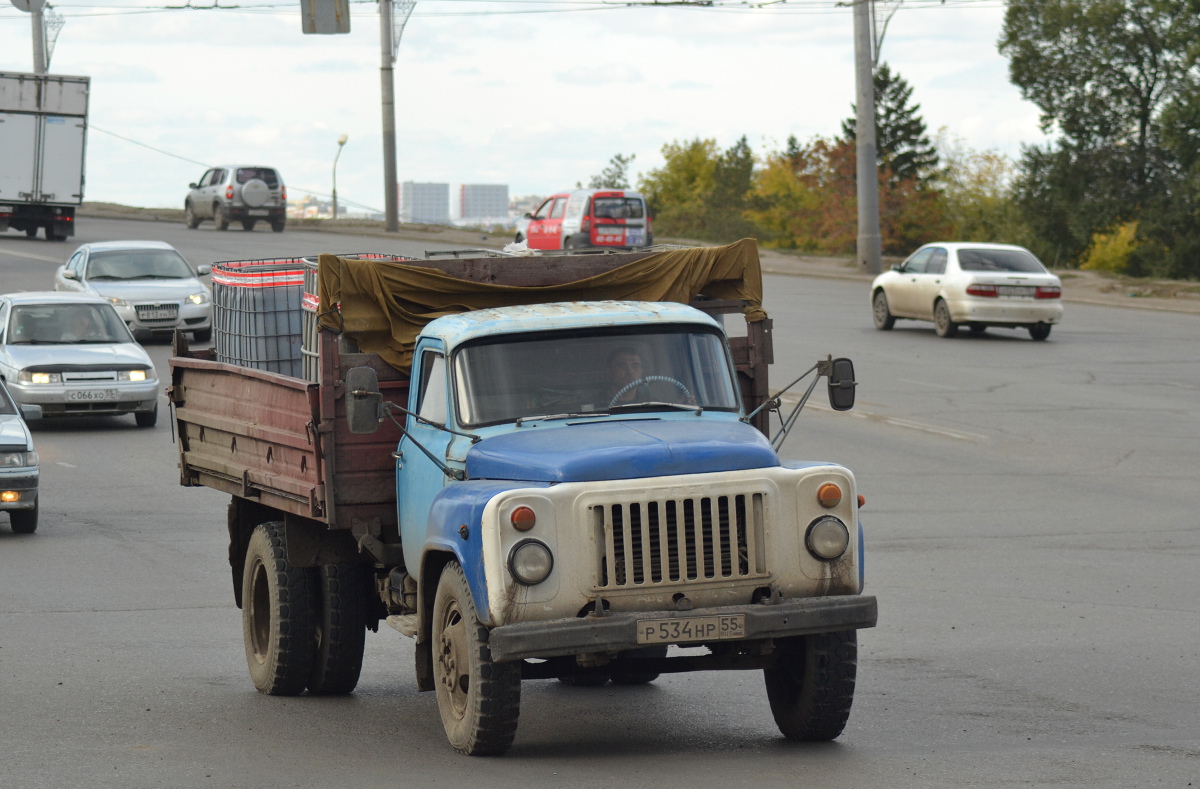 Омская область, № Р 534 НР 55 — ГАЗ-53-14, ГАЗ-53-14-01