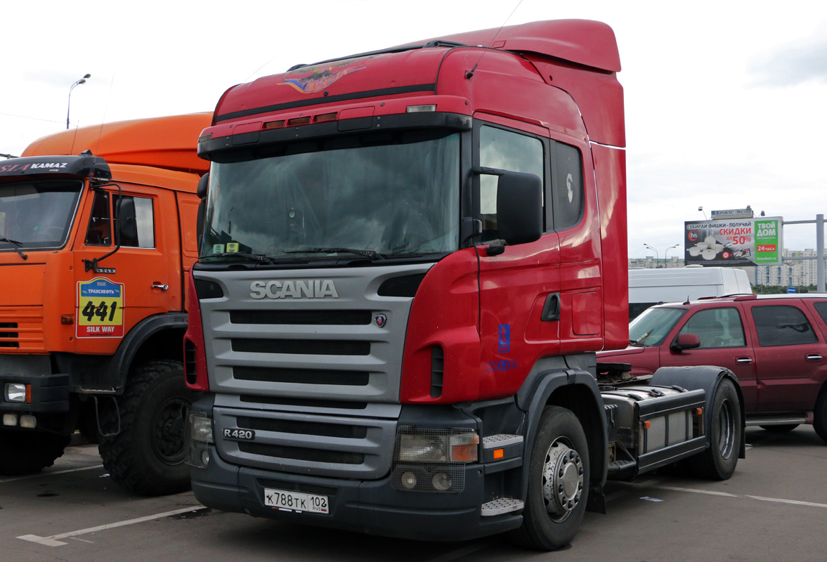 Башкортостан, № К 788 ТК 102 — Scania ('2004) R420