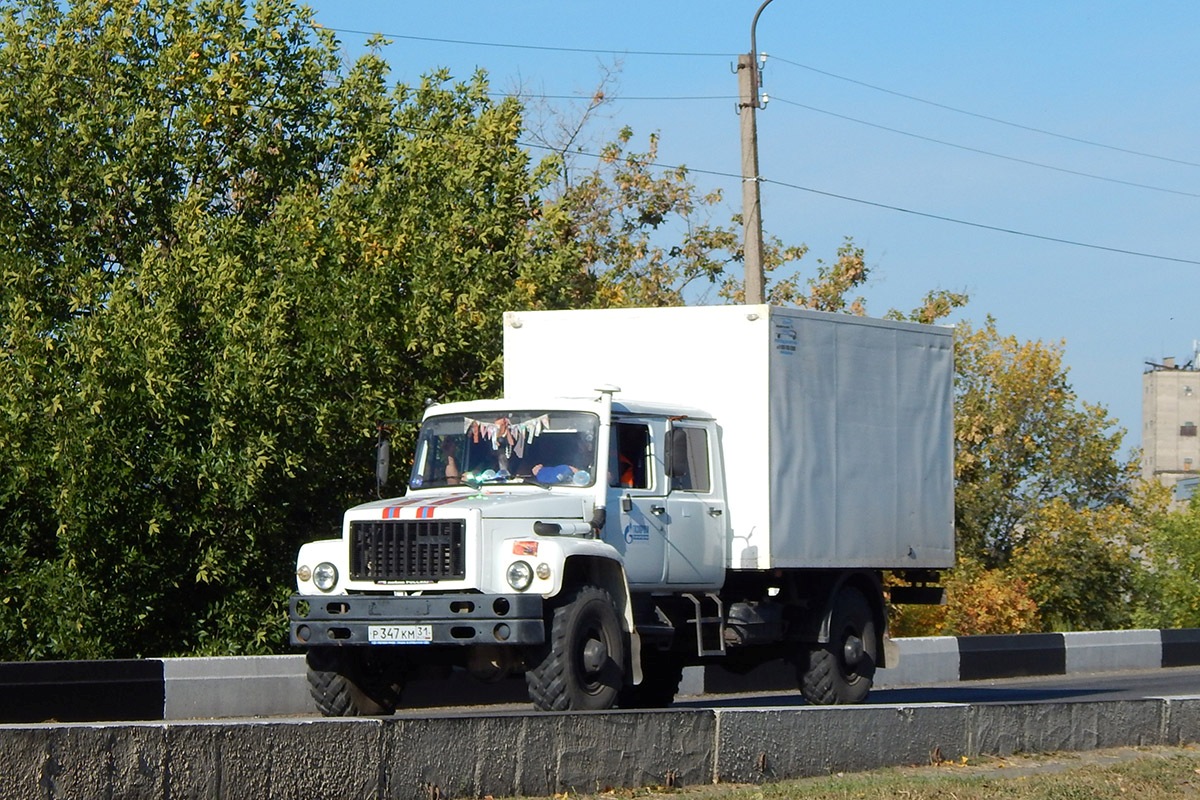 Белгородская область, № Р 347 КМ 31 — ГАЗ-33081 «Садко»