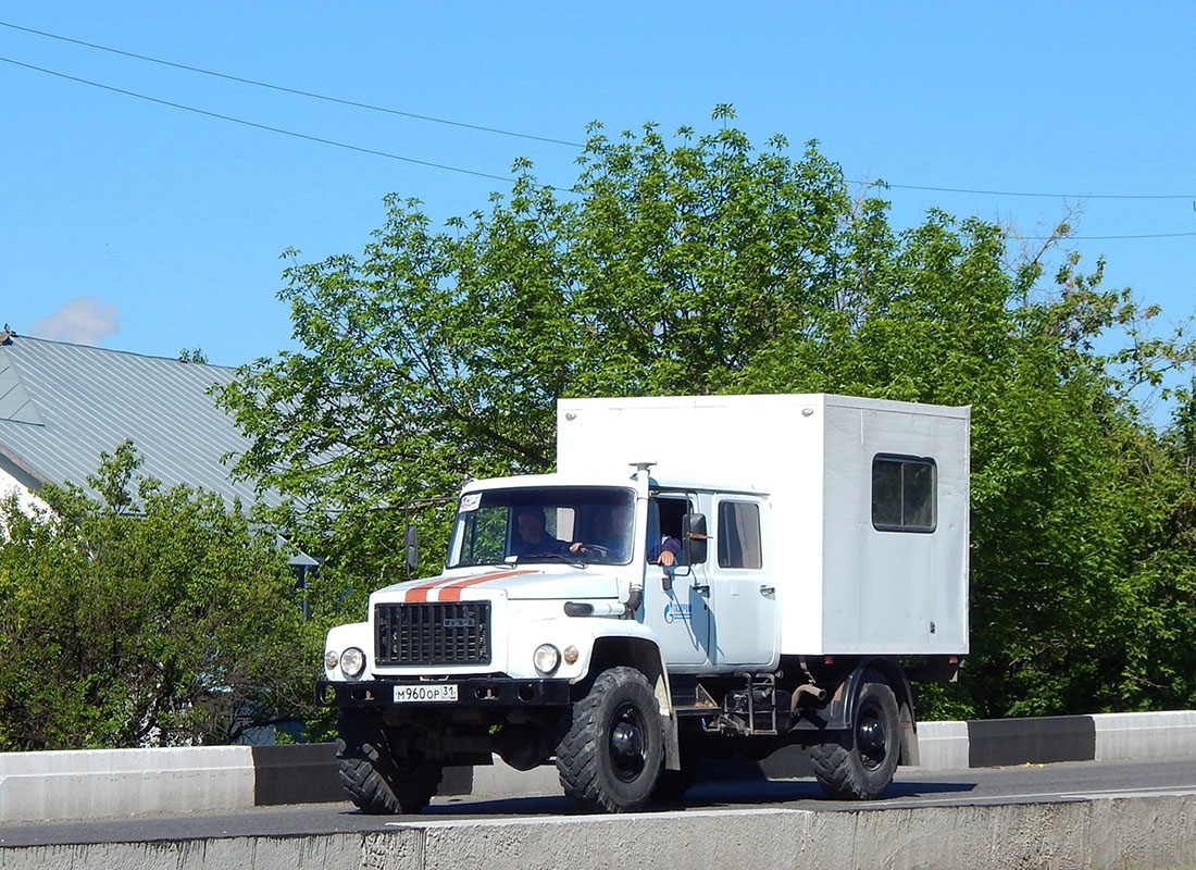 Белгородская область, № М 960 ОР 31 — ГАЗ-33081 «Садко»