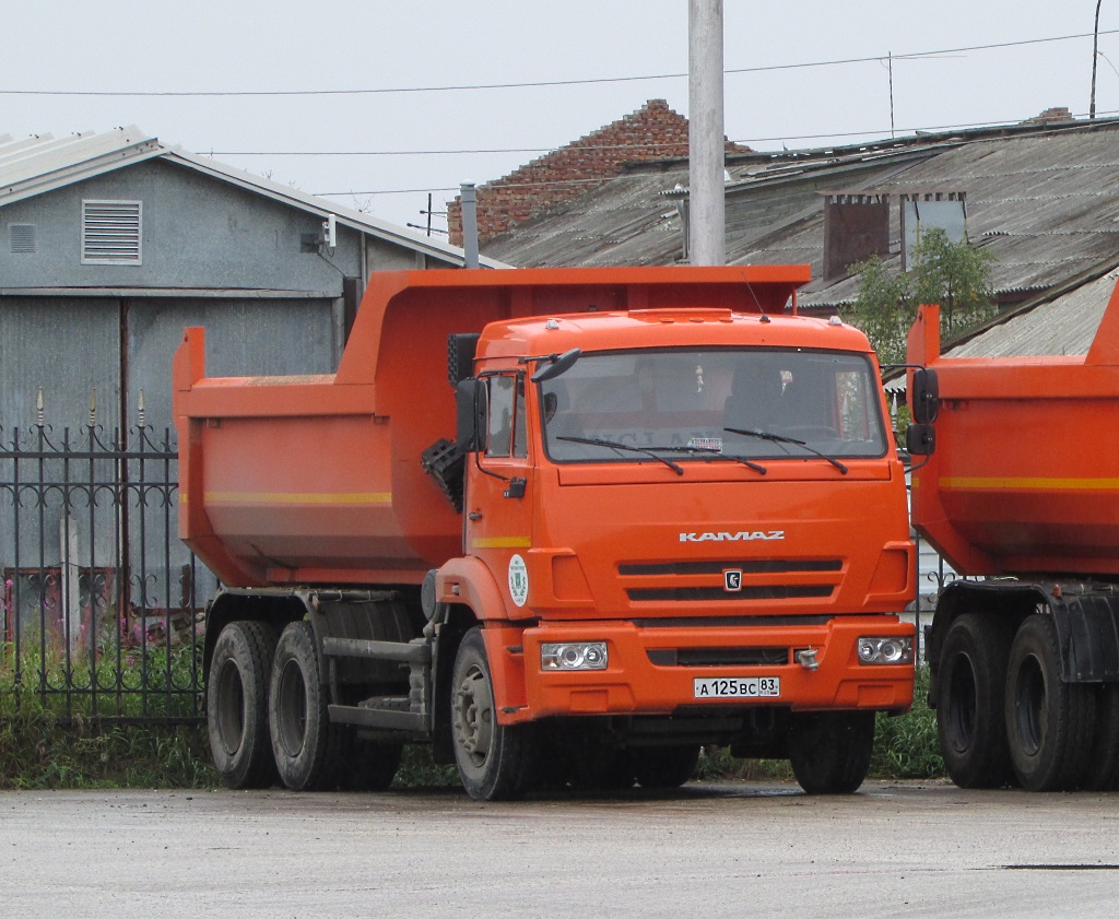 Ненецкий автономный округ, № А 125 ВС 83 — КамАЗ-65115-L4(19)