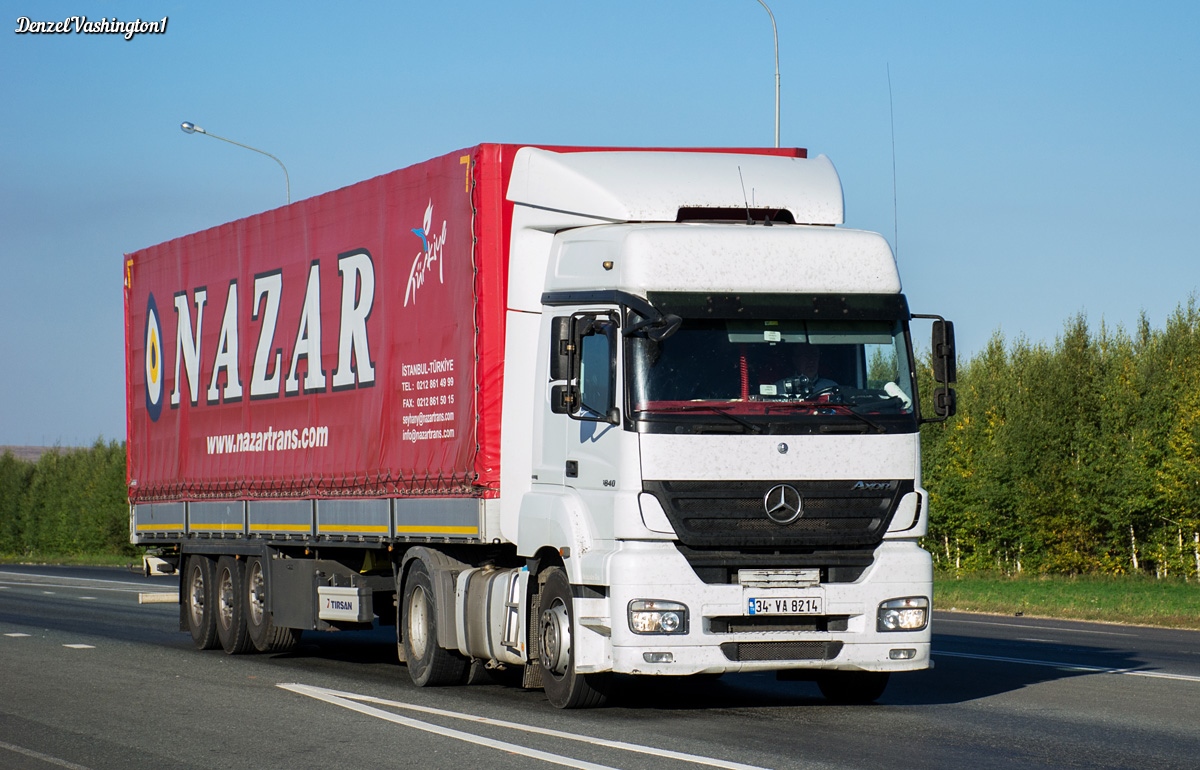 Турция, № 34 VA 8214 — Mercedes-Benz Axor 1840