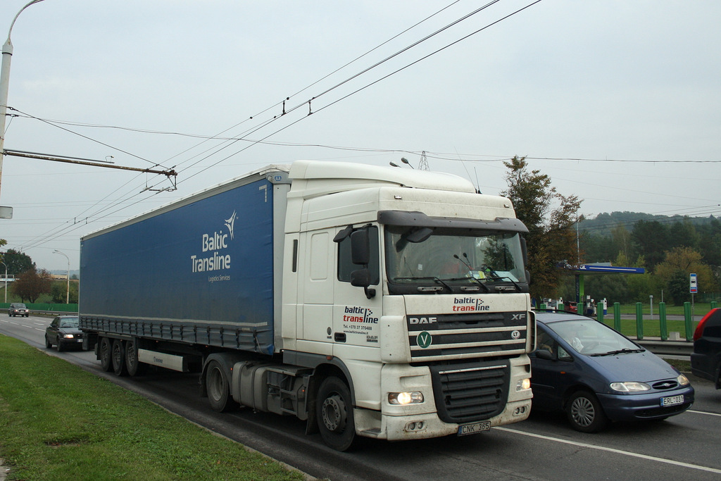 Литва, № CNK 365 — DAF XF105 FT