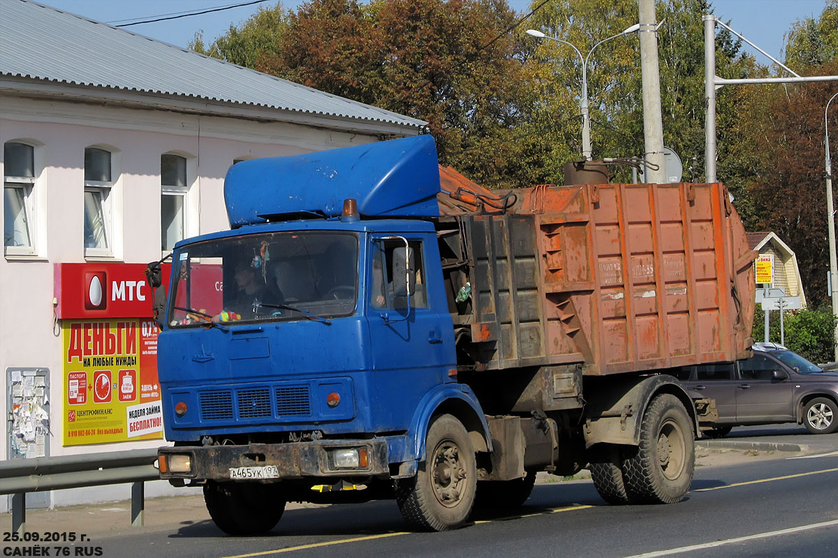 Ярославская область, № А 465 УК 197 — МАЗ-5337 [533700]