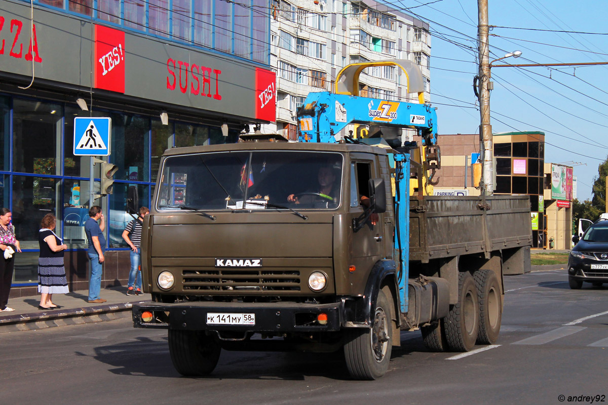 Пензенская область, № К 141 МУ 58 — КамАЗ-53212