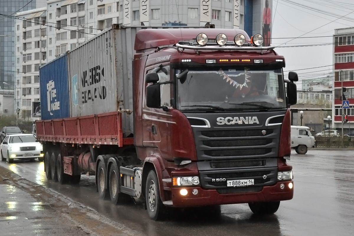 Саха (Якутия), № Т 888 КМ 14 — Scania ('2013) R500