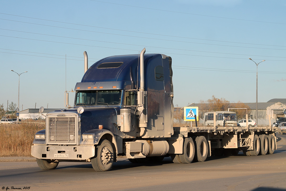 Саха (Якутия), № К 649 ЕХ 14 — Freightliner FLD 132 Classic XL