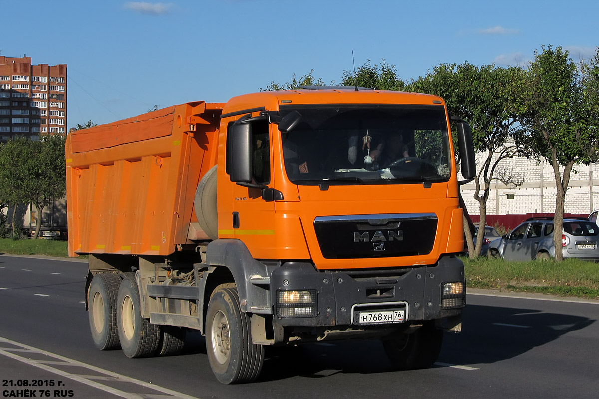 Ярославская область, № Н 768 ХН 76 — MAN TGS ('2007) 33.350