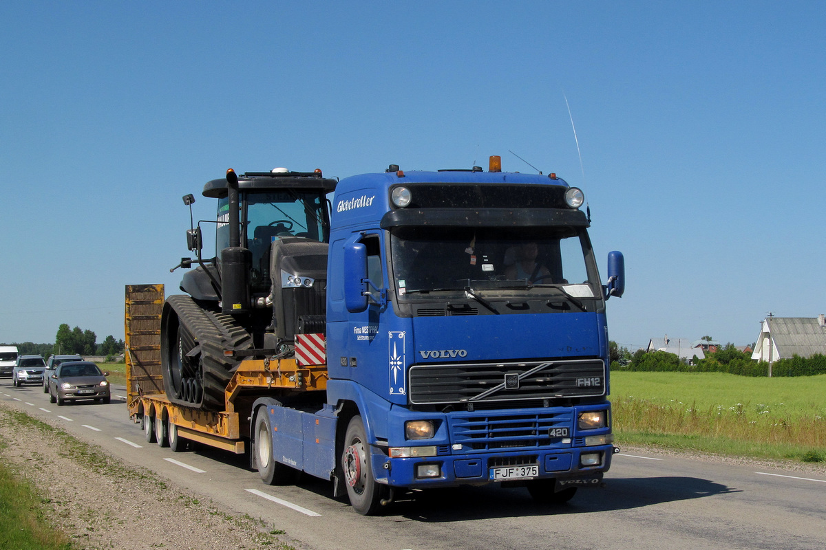 Литва, № FJF 375 — Volvo ('1993) FH12.420