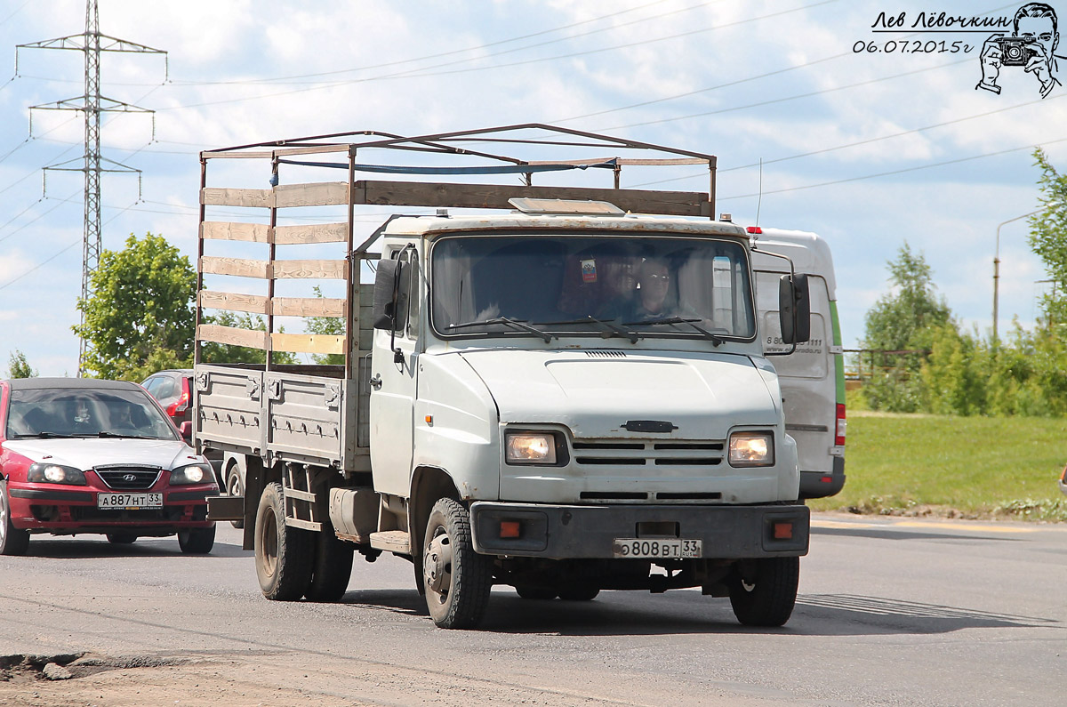 Владимирская область, № О 808 ВТ 33 — ЗИЛ-5301АО "Бычок"