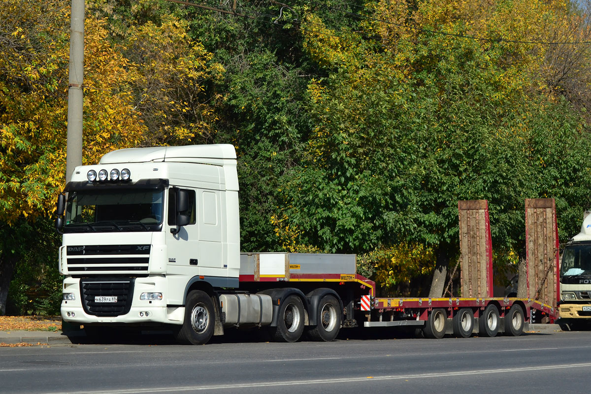 Тверская область, № Н 639 РА 69 — DAF XF105 FTT