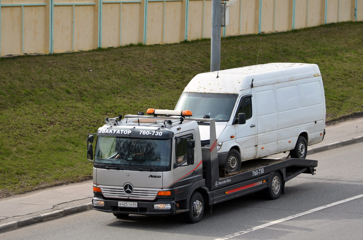 Саратовская область, № В 425 ТН 64 — Mercedes-Benz Atego (общ.м)