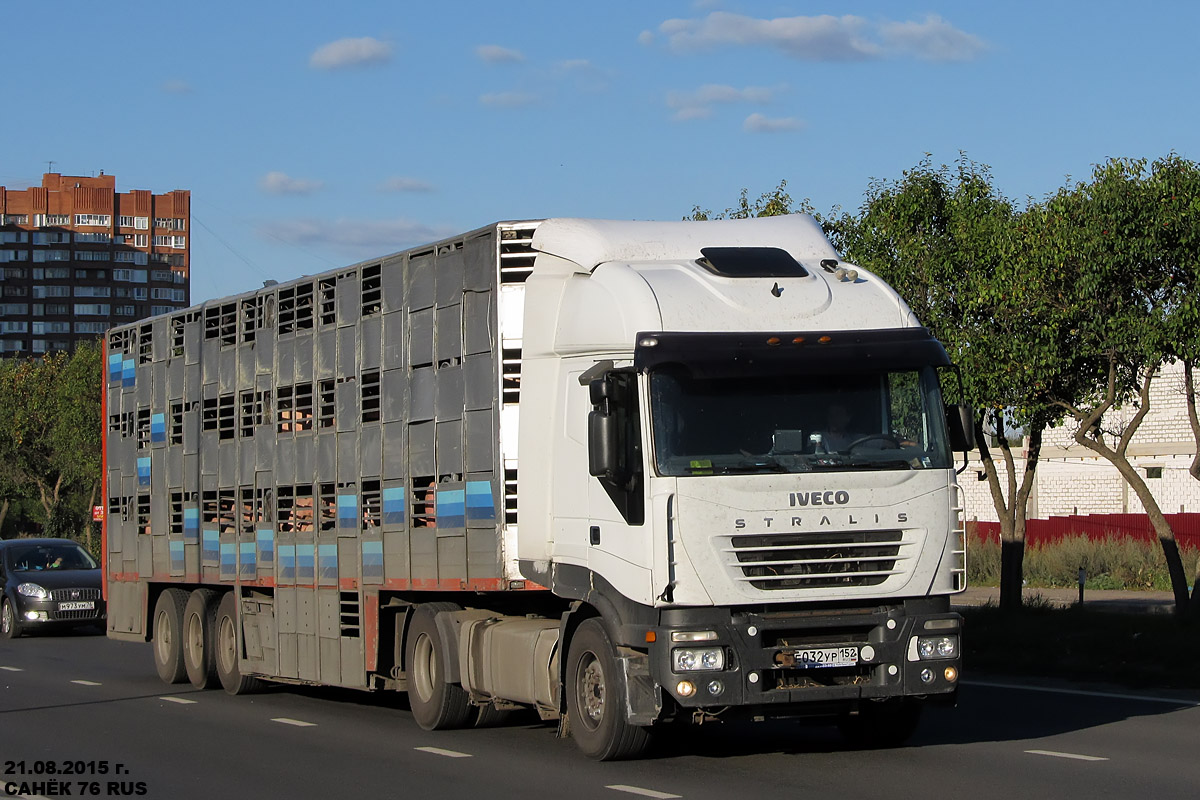 Нижегородская область, № Е 032 УР 152 — IVECO Stralis ('2002)