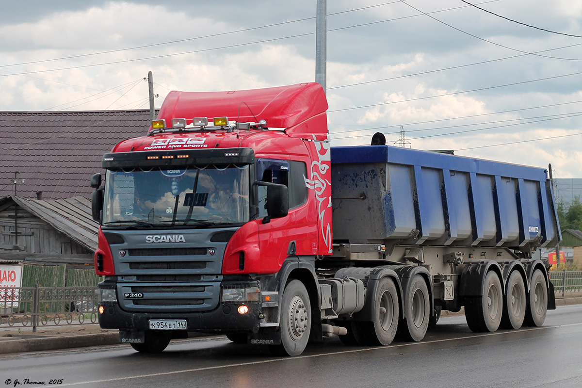 Саха (Якутия), № К 954 ЕТ 14 — Scania ('2004) P340