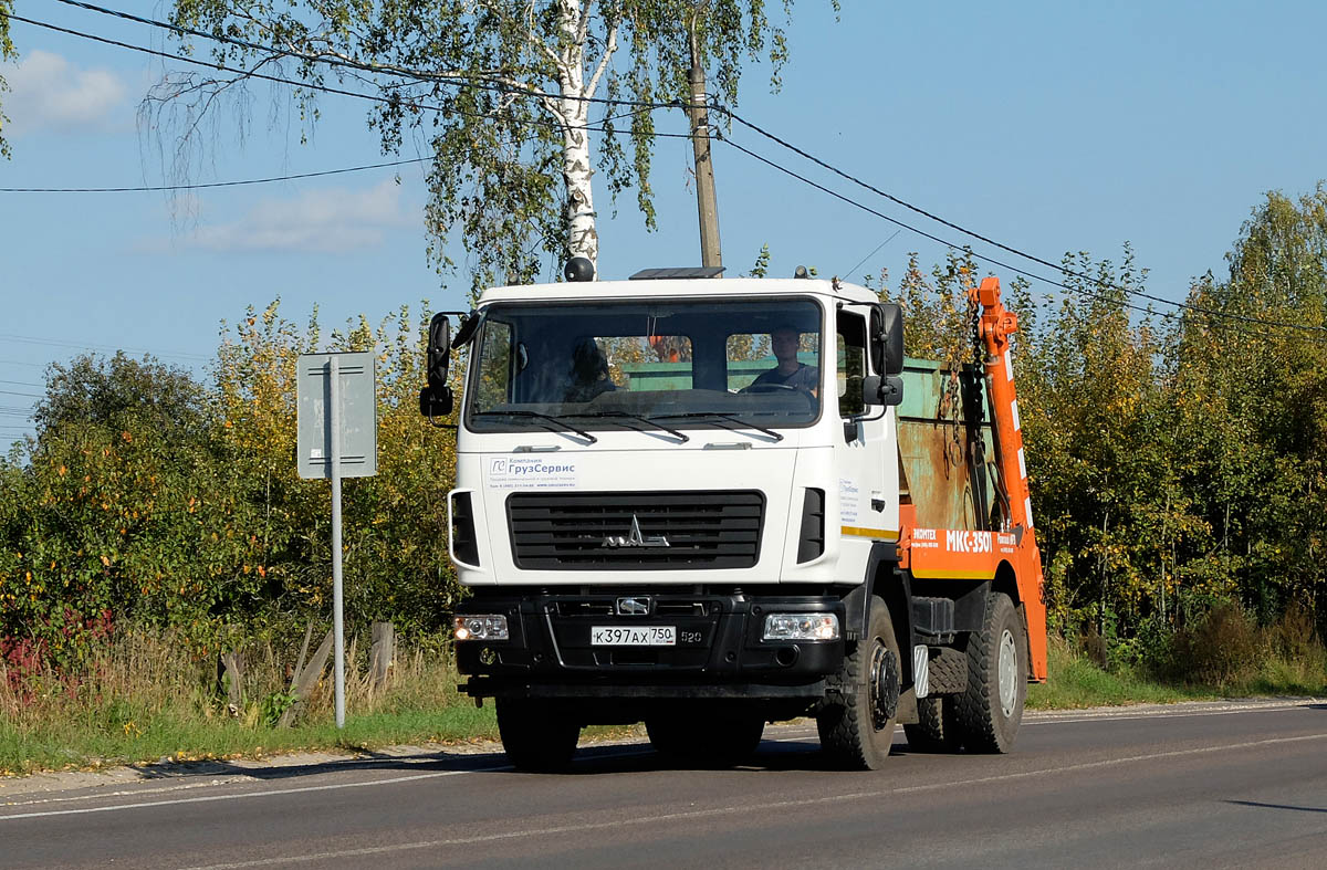 Московская область, № К 397 АХ 750 — МАЗ-5550B2