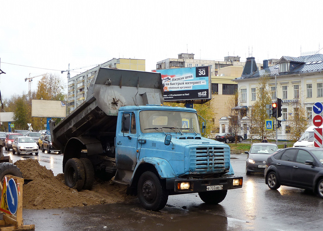 Архангельская область, № В 703 ВВ 29 — ЗИЛ-494560