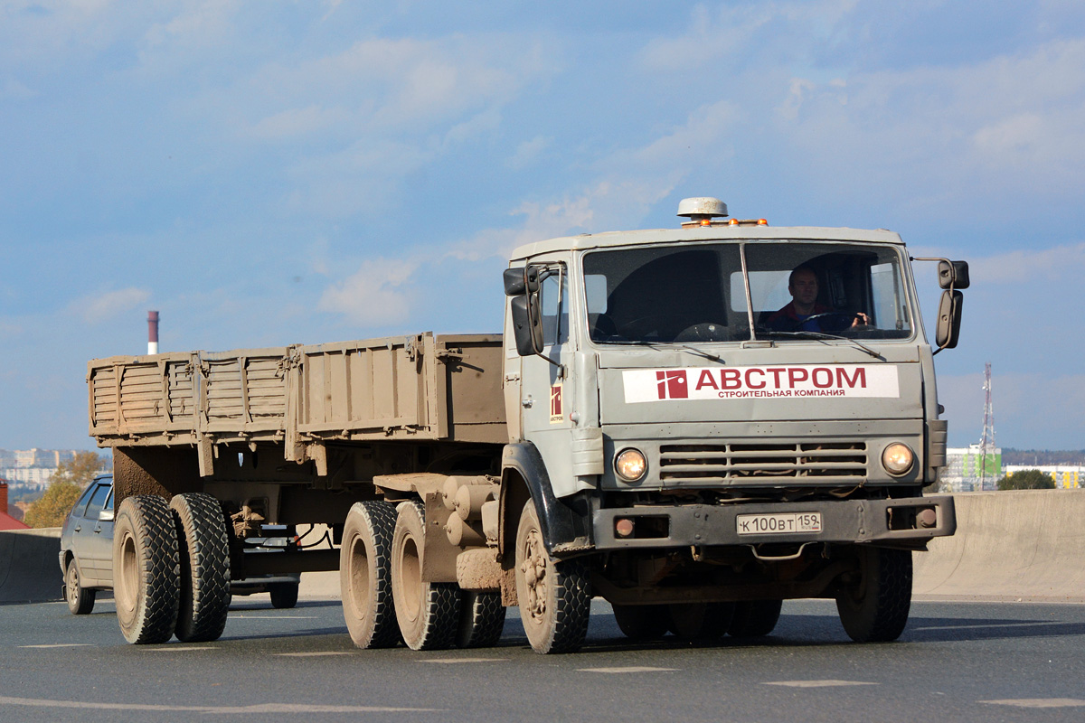 Пермский край, № К 100 ВТ 159 — КамАЗ-54112