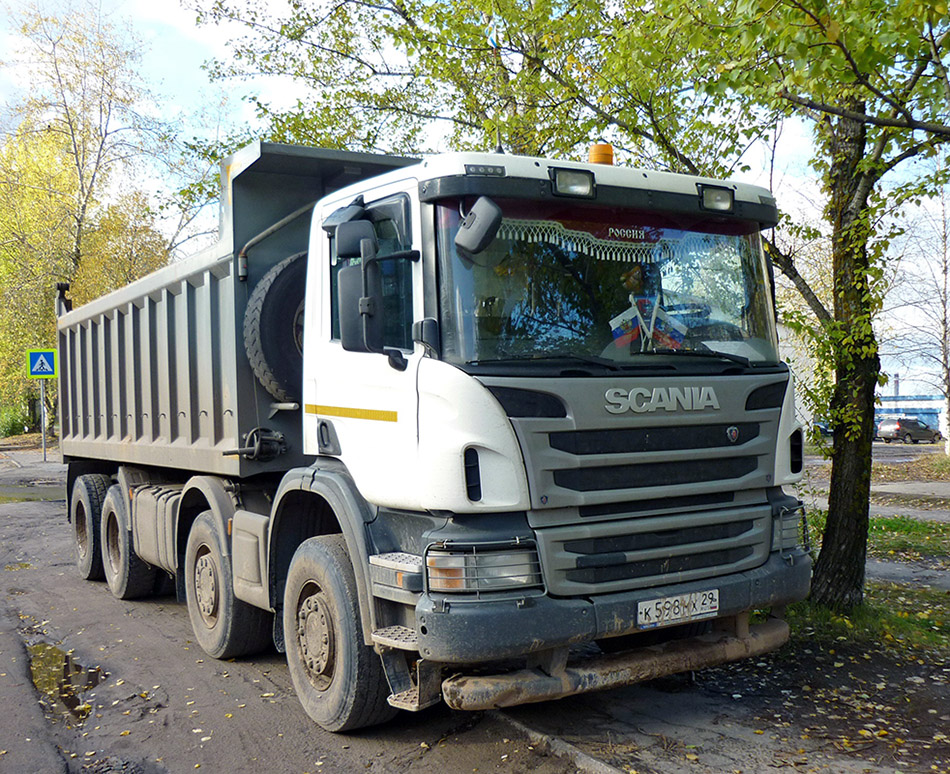 Архангельская область, № К 598 МХ 29 — Scania ('2011) P380