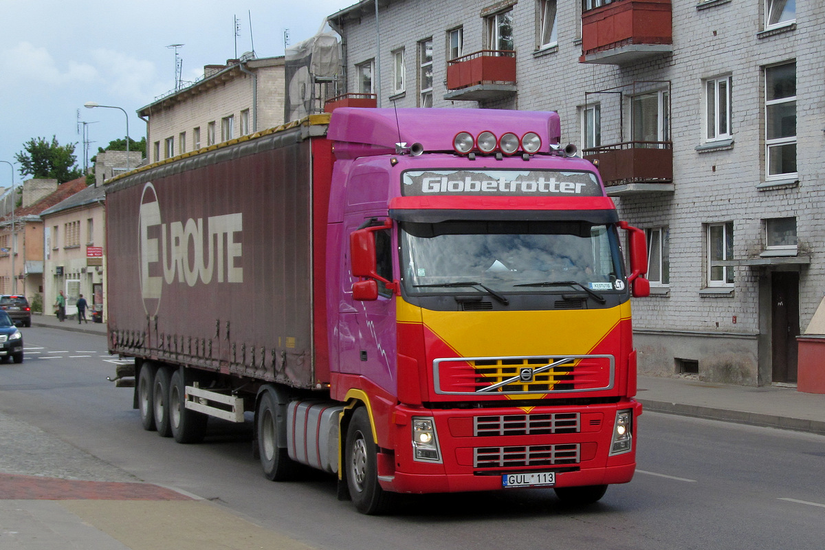 Литва, № GUL 113 — Volvo ('2002) FH-Series