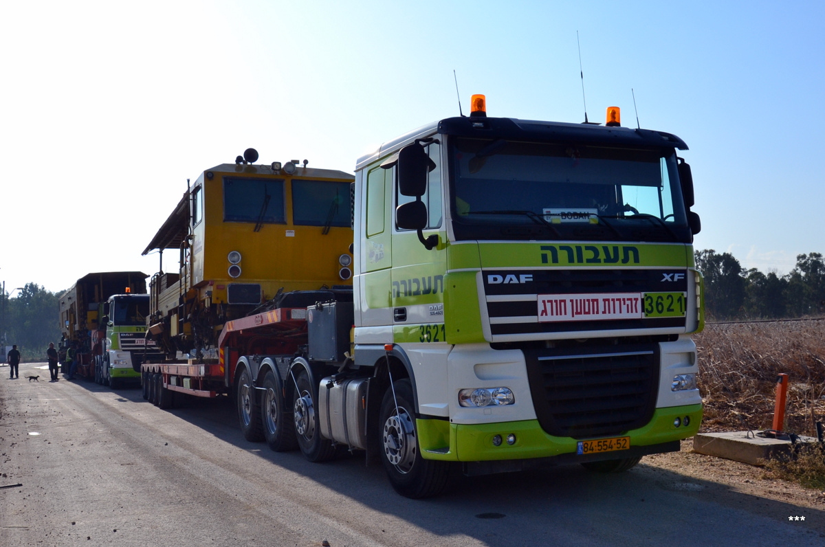 Израиль, № 3621 — DAF XF105 FTM