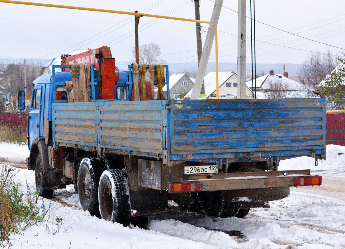 Пермский край, № Е 296 ОС 159 — КамАЗ-53212