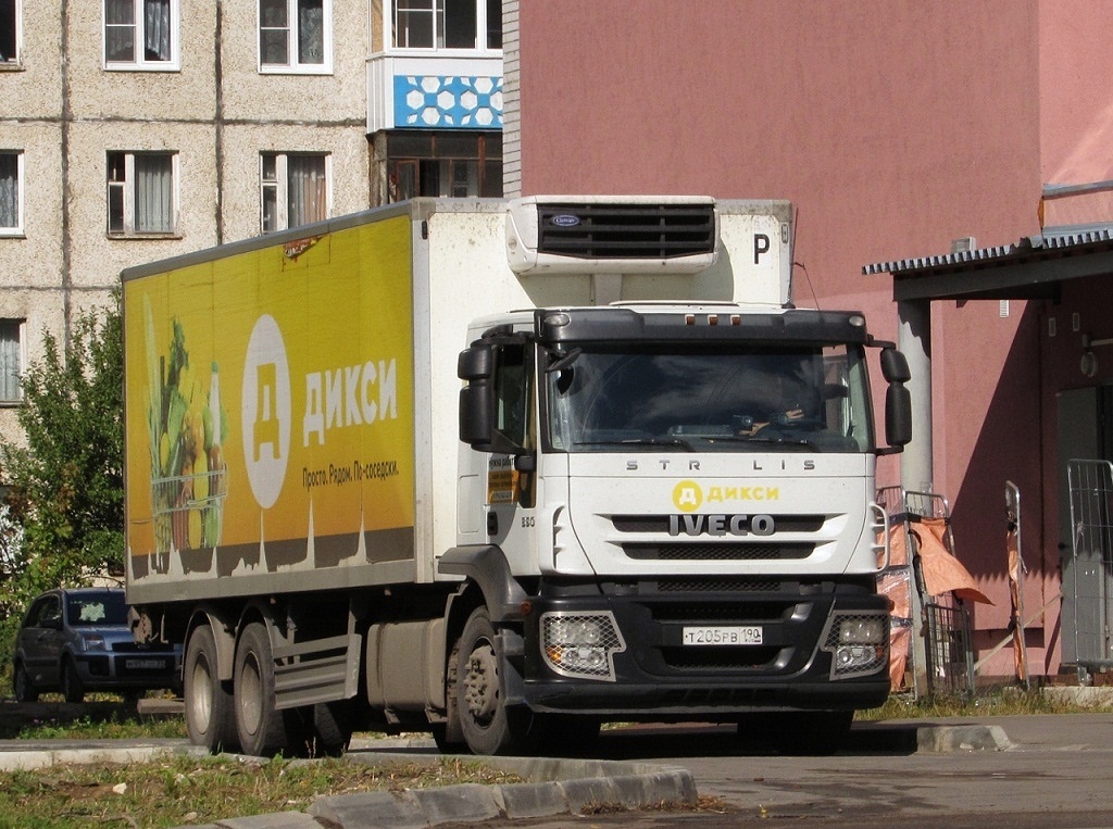 Московская область, № Т 205 РВ 190 — IVECO Stralis ('2007) 350