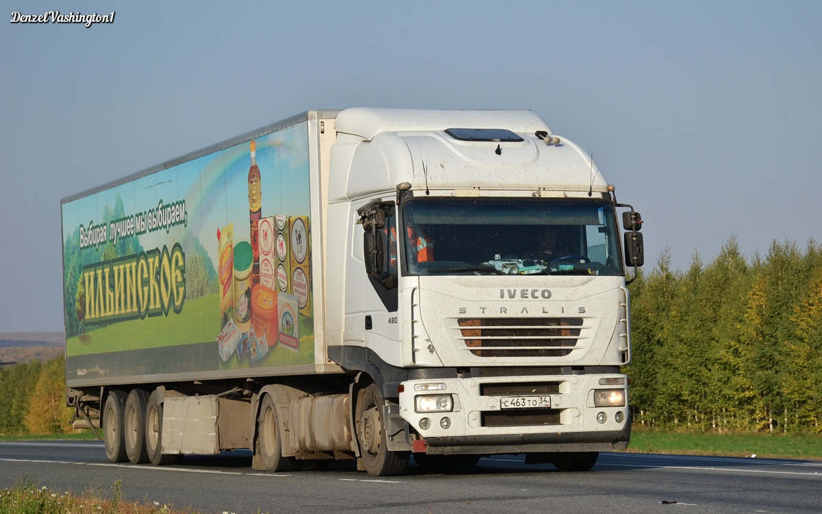 Волгоградская область, № С 463 ТО 34 — IVECO Stralis ('2002) 430