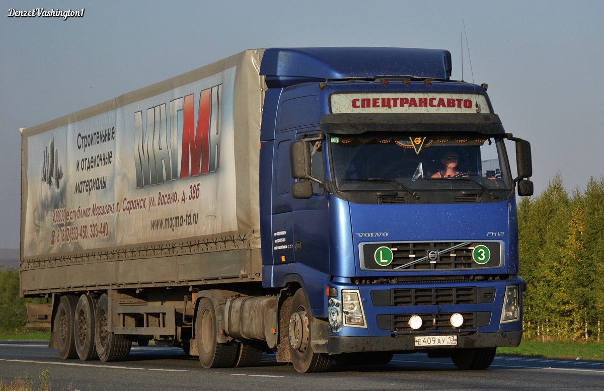 Мордовия, № Е 409 АУ 13 — Volvo ('2002) FH12.420