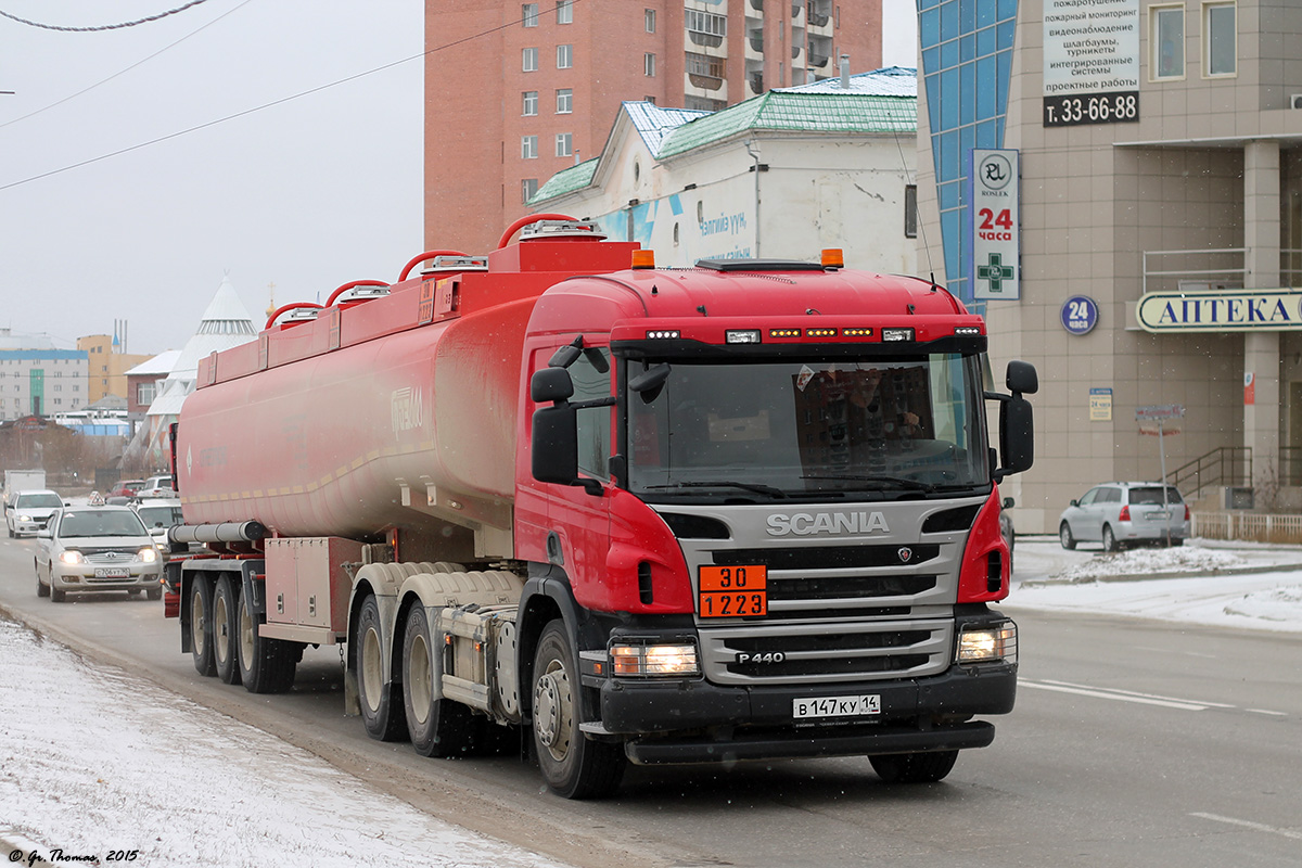 Саха (Якутия), № В 147 КУ 14 — Scania ('2011) P440