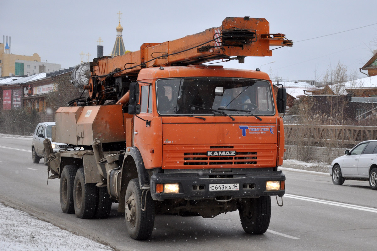 Саха (Якутия), № Е 643 КА 14 — КамАЗ-53228-15 [53228R]