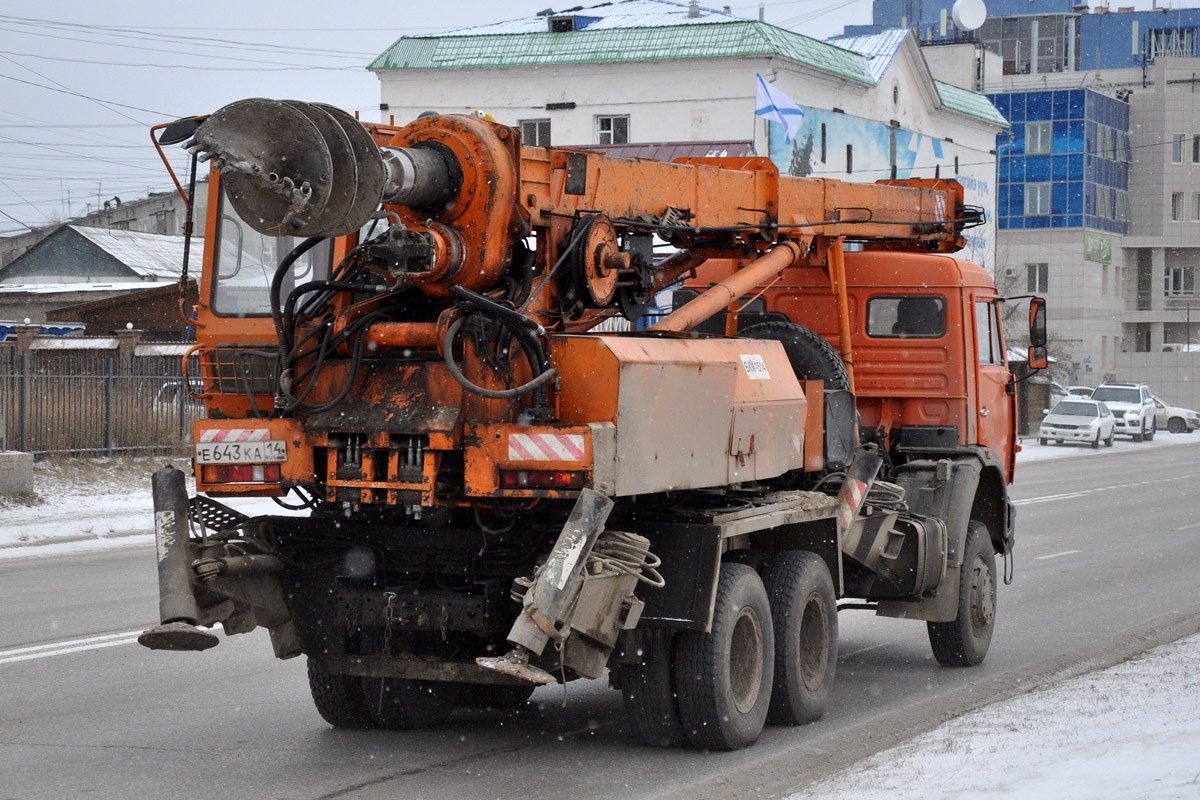 Саха (Якутия), № Е 643 КА 14 — КамАЗ-53228-15 [53228R]