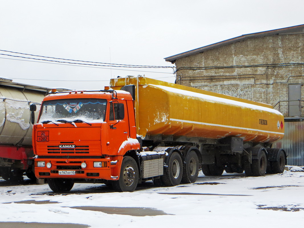 Кировская область, № Н 147 НУ 43 — КамАЗ-6460 [646000]