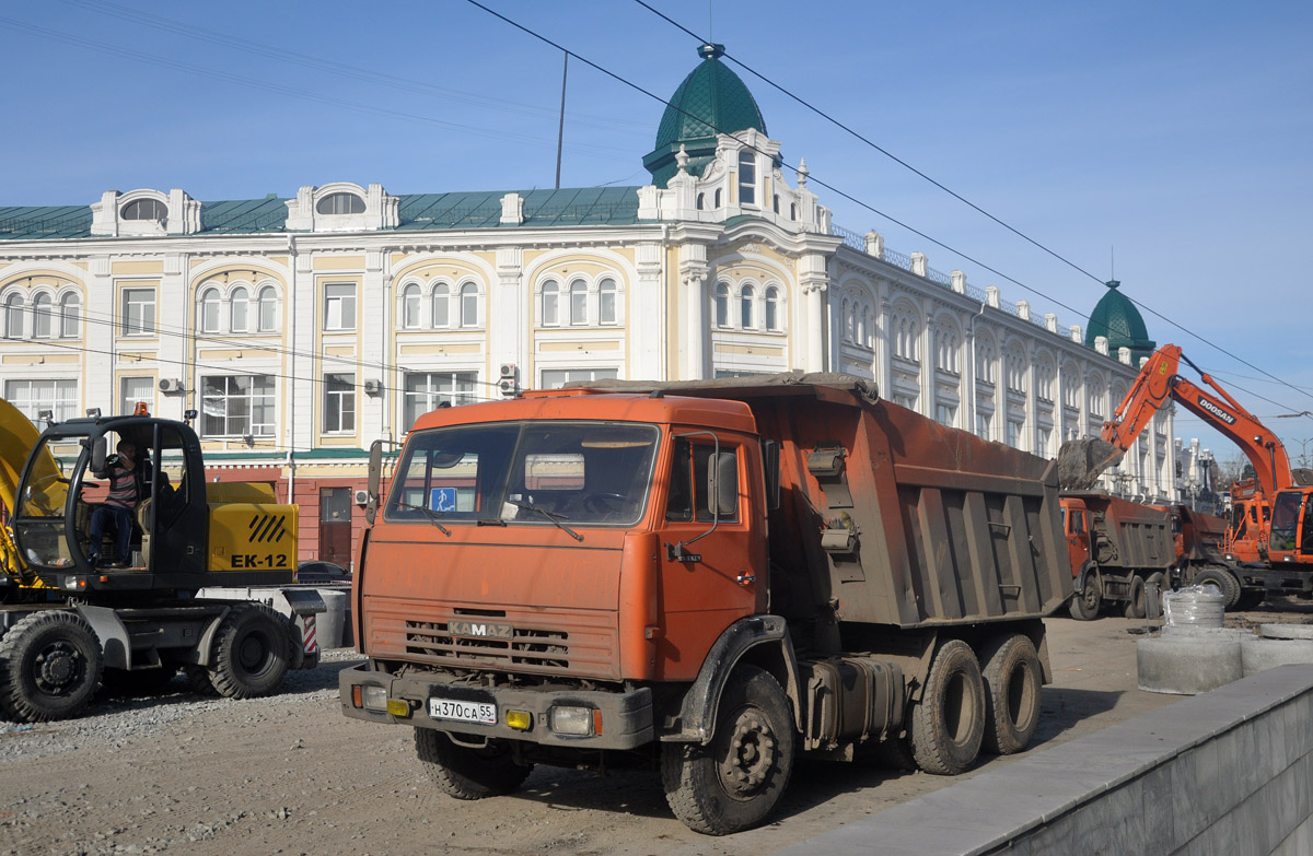 Омская область, № Н 370 СА 55 — КамАЗ-65115-13 [65115N]