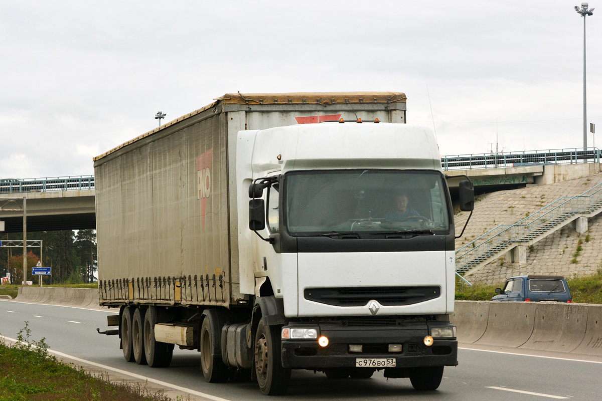 Новгородская область, № С 976 ВО 53 — Renault Premium ('1996)