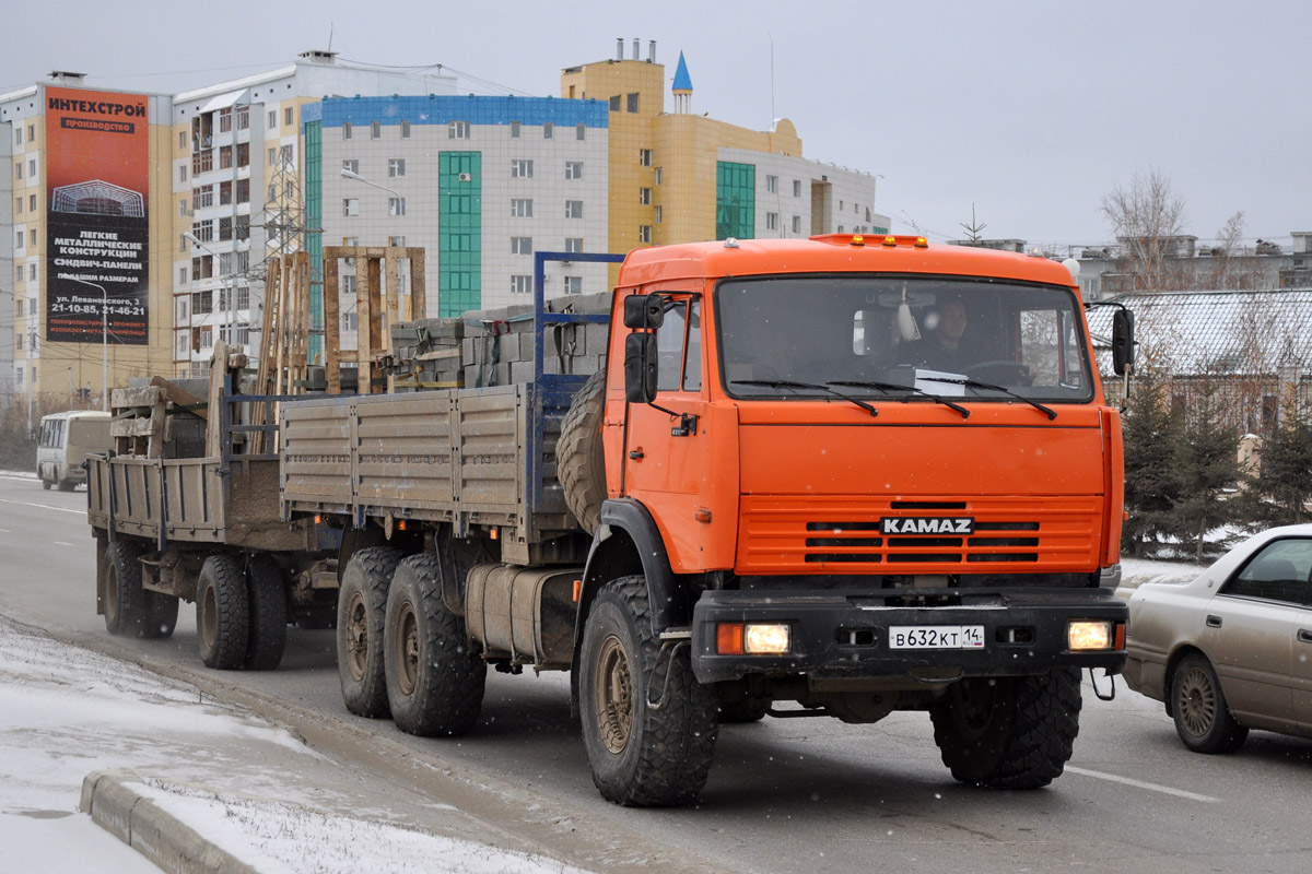 Саха (Якутия), № В 632 КТ 14 — КамАЗ-43118-10 [43118K]