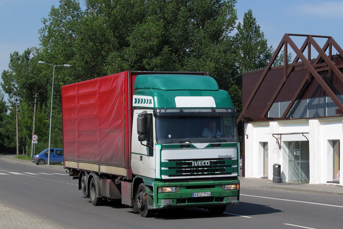 Литва, № GEU 714 — IVECO EuroStar