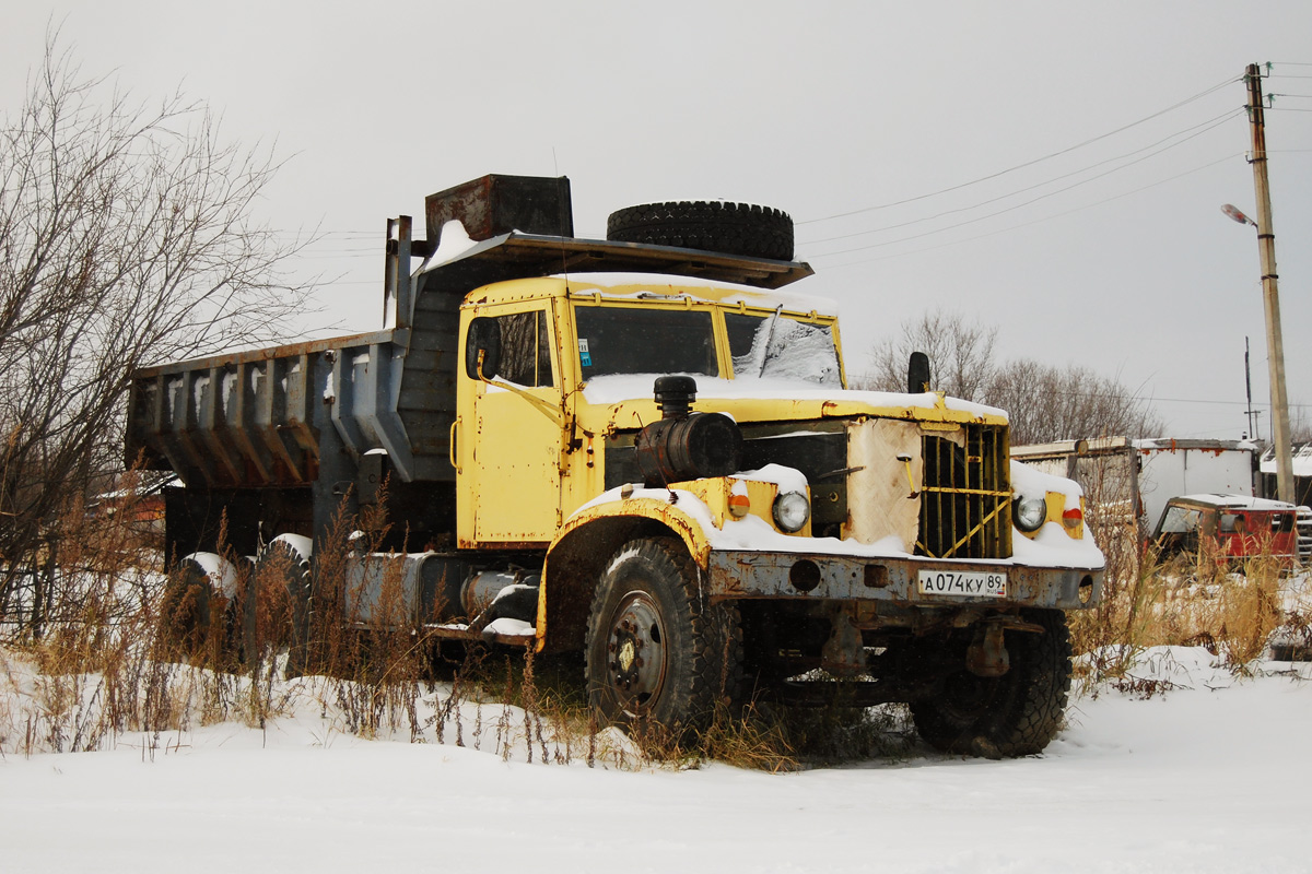 Ямало-Ненецкий автоном.округ, № А 074 КУ 89 — КрАЗ-256Б1