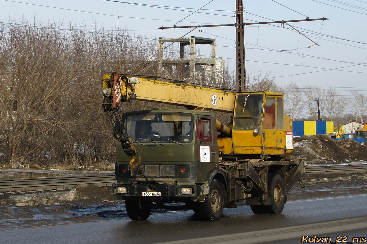 Алтайский край, № Т 551 ВА 22 — МАЗ-5337 [533700]