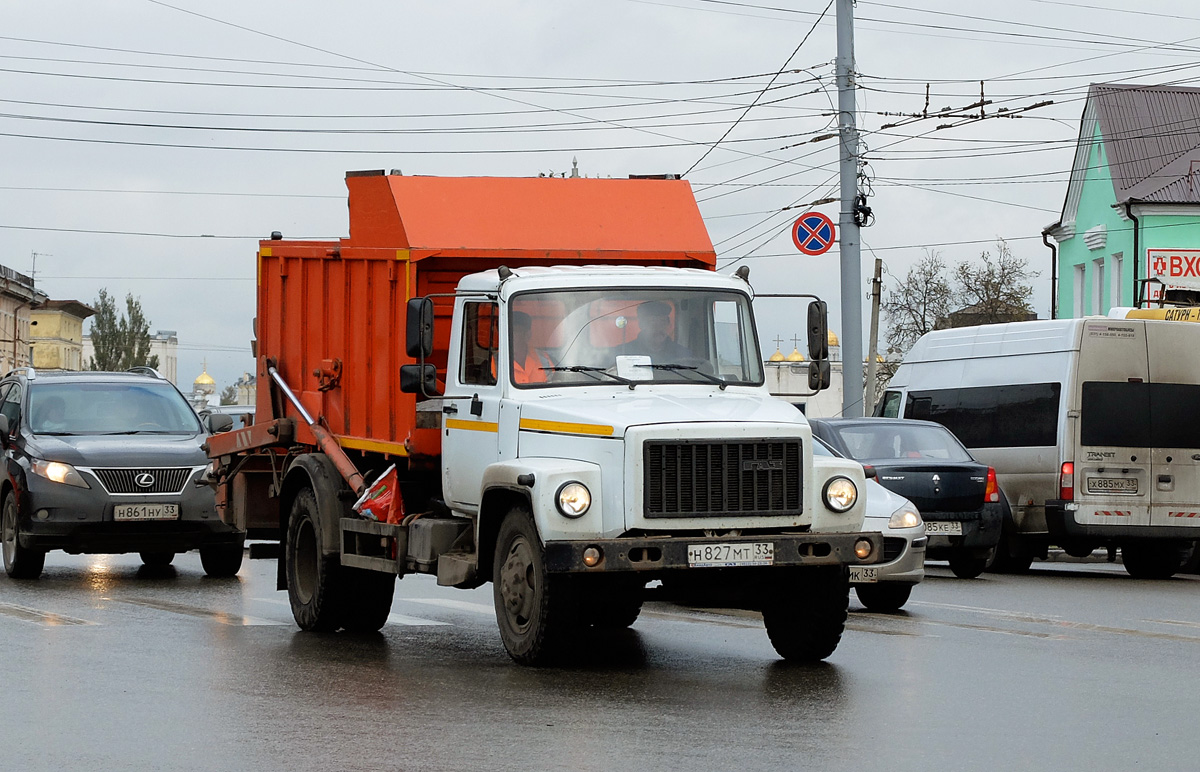 Владимирская область, № Н 827 МТ 33 — ГАЗ-3309