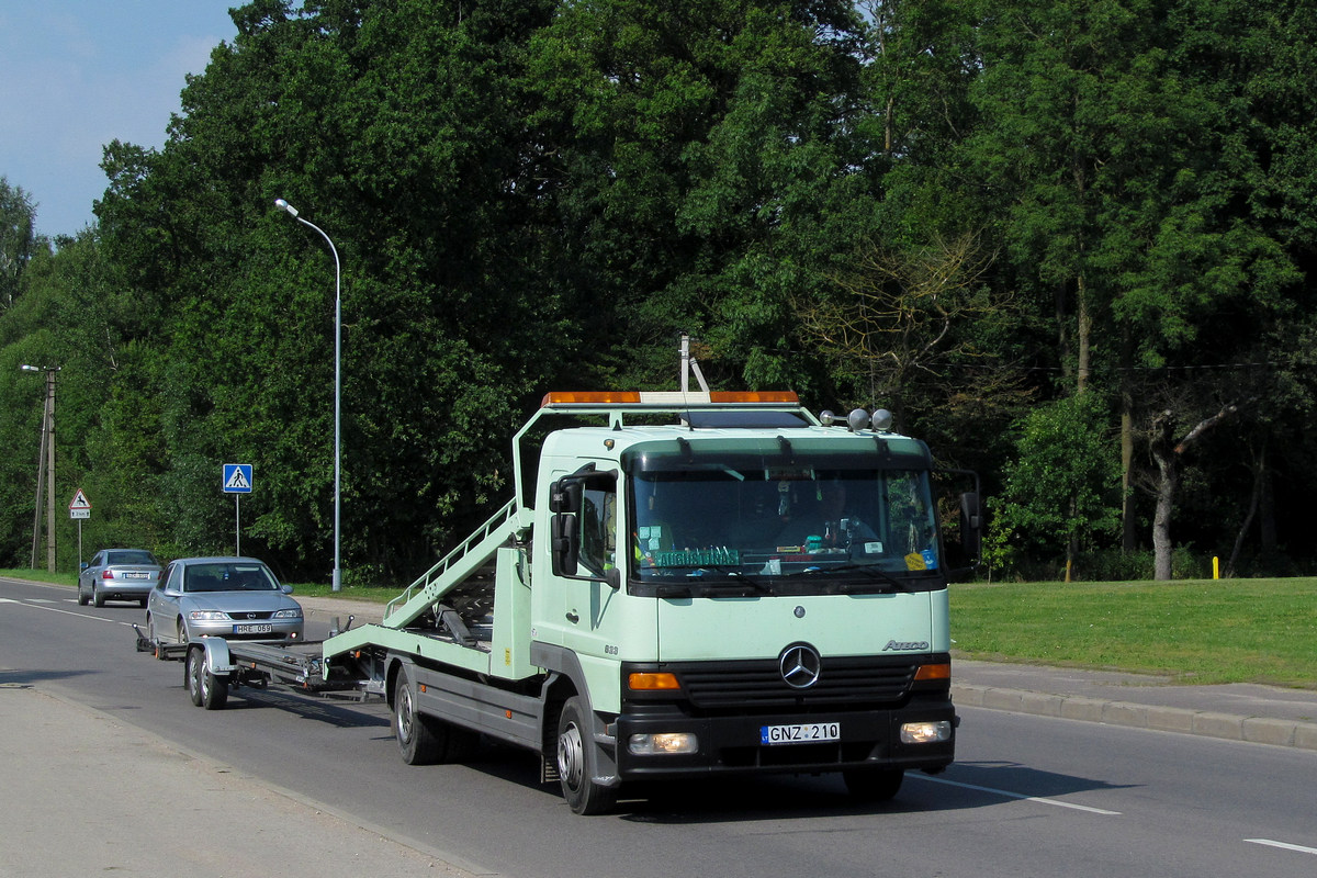 Литва, № GNZ 210 — Mercedes-Benz Atego 823