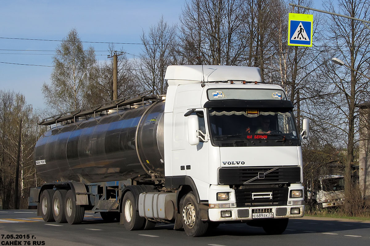 Тульская область, № Е 689 ЕК 71 — Volvo ('1993) FH12.420