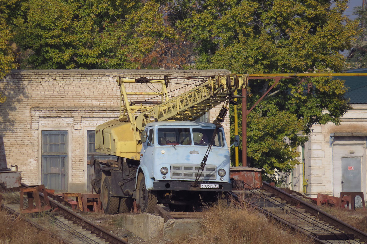 Волгоградская область, № С 986 УС 34 — МАЗ-500АШ