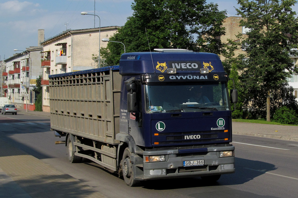 Литва, № GBJ 366 — IVECO EuroTech