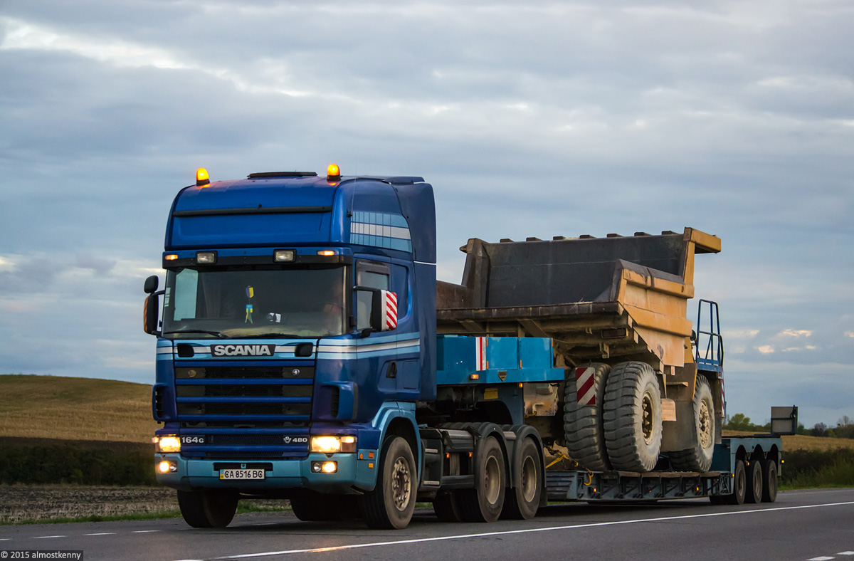 Черкасская область, № СА 8516 ВС — Scania ('1996) R164G