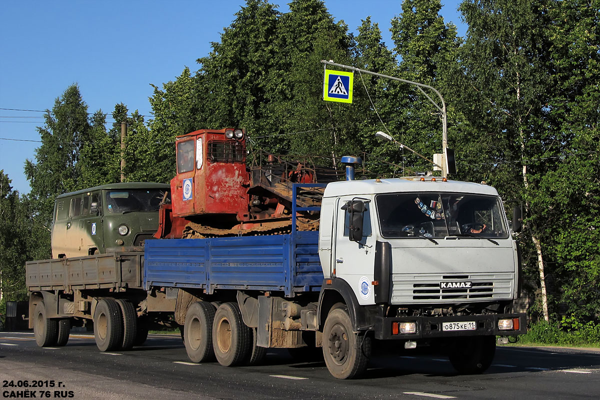 Коми, № О 875 КЕ 11 — КамАЗ-53212