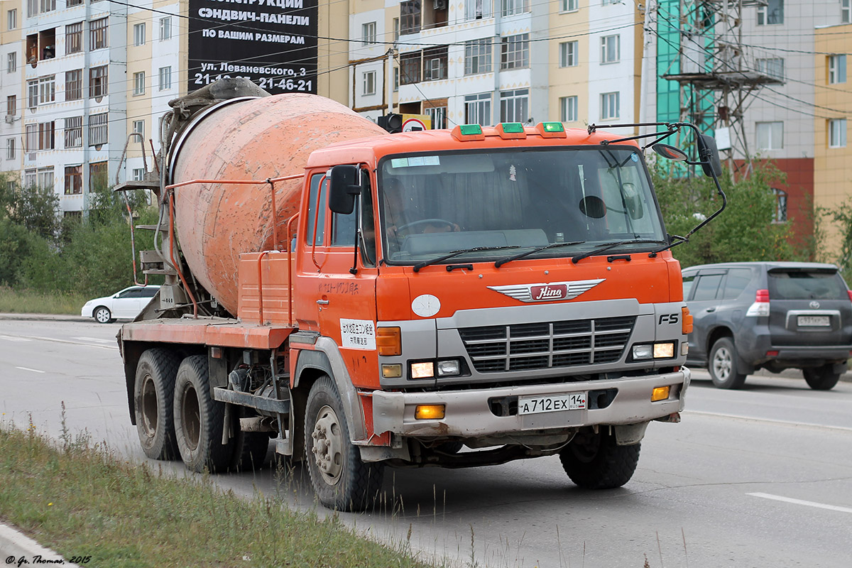 Саха (Якутия), № А 712 ЕХ 14 — Hino FS