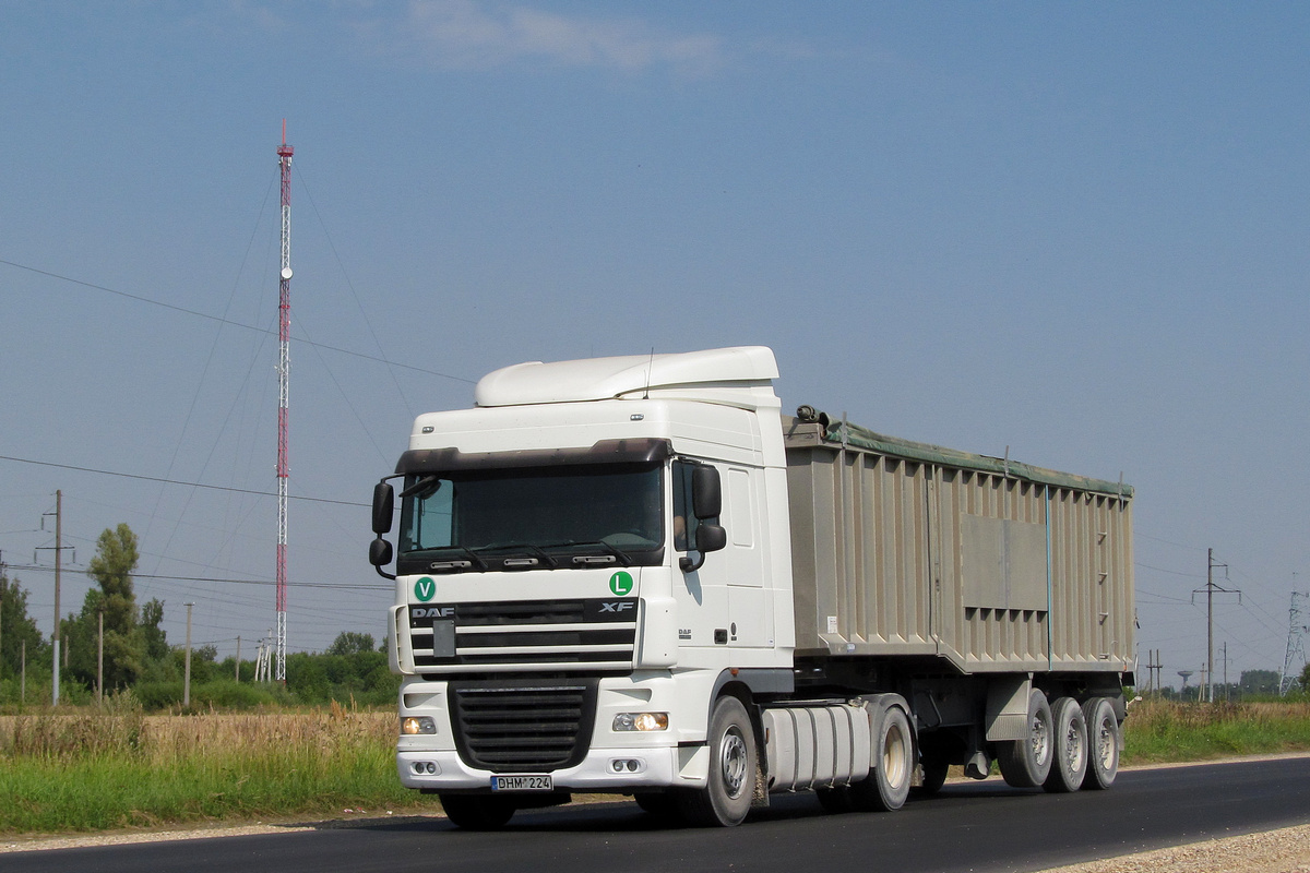 Литва, № DHM 224 — DAF XF105 FT