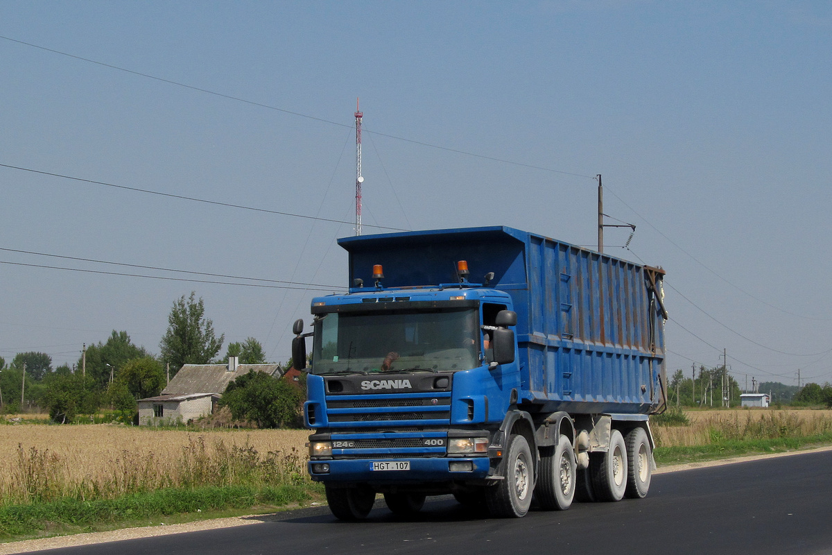 Литва, № HGT 107 — Scania ('1996) P124C
